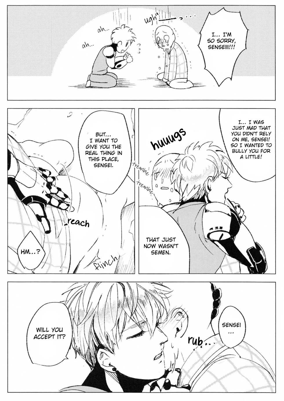 (ONE→HUNDRED 12) [Hishigata no Konchu (polon)] Delicious Yagi milk (One Punch Man) [English] [Otokonoko Scans] - Page 38
