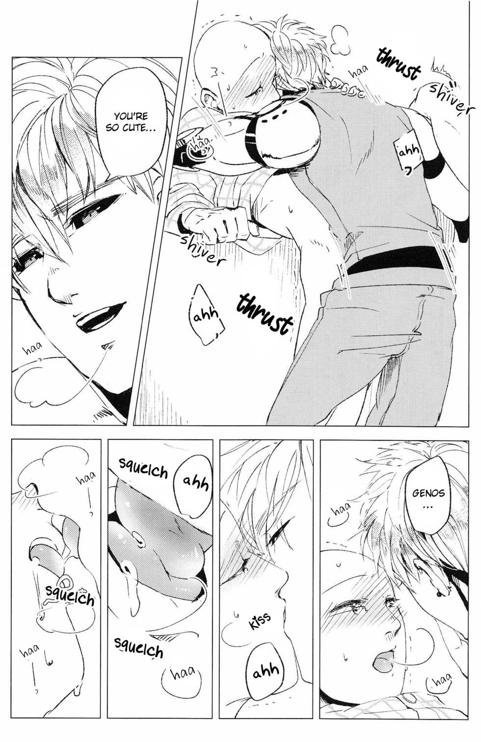 (ONE→HUNDRED 12) [Hishigata no Konchu (polon)] Delicious Yagi milk (One Punch Man) [English] [Otokonoko Scans] - Page 40