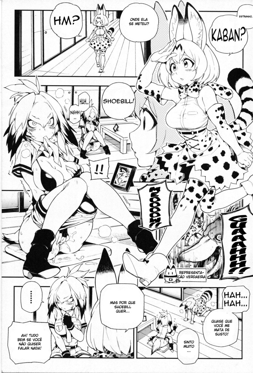 (FF30) [Bear Hand (Fishine, Ireading)] BEAST FRIENDS (Kemono Friends) [Portuguese-BR] - Page 3