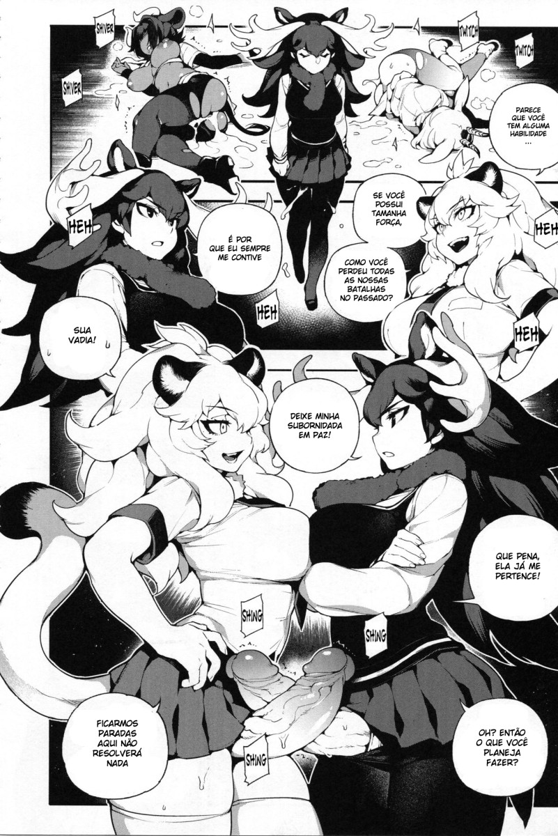 (FF30) [Bear Hand (Fishine, Ireading)] BEAST FRIENDS (Kemono Friends) [Portuguese-BR] - Page 16