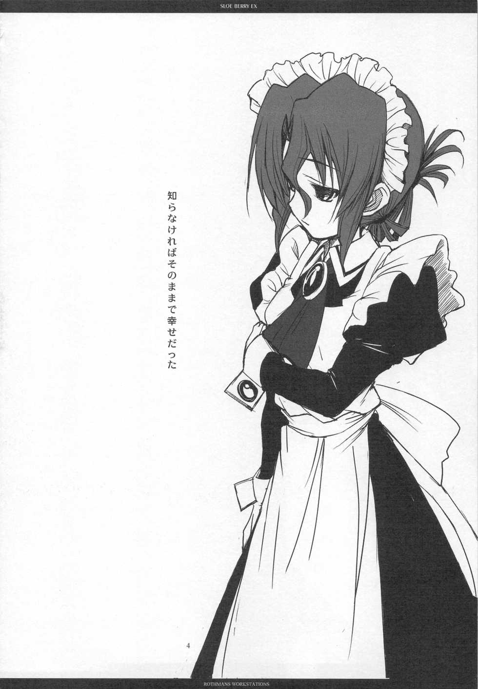 (C76) [R-WORKS (ROS)] SLOE BERRY EX (Hayate no Gotoku!) - Page 3