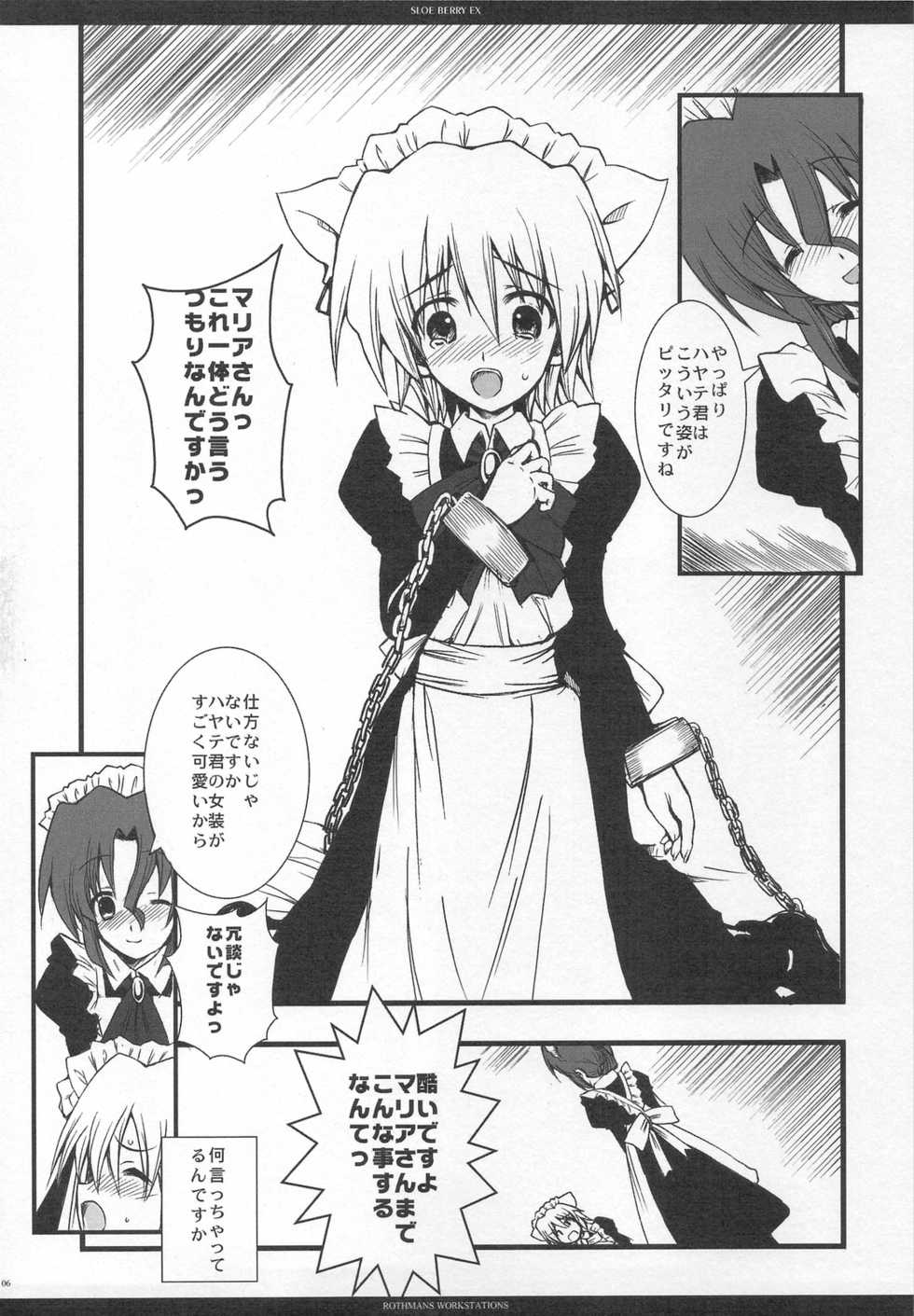 (C76) [R-WORKS (ROS)] SLOE BERRY EX (Hayate no Gotoku!) - Page 5
