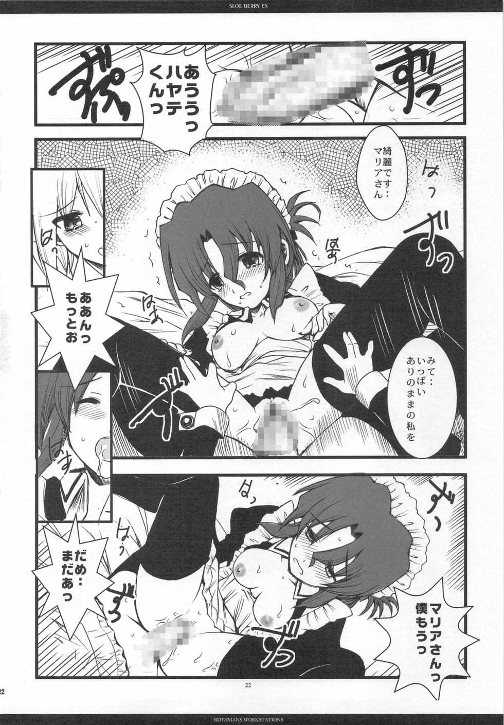 (C76) [R-WORKS (ROS)] SLOE BERRY EX (Hayate no Gotoku!) - Page 19