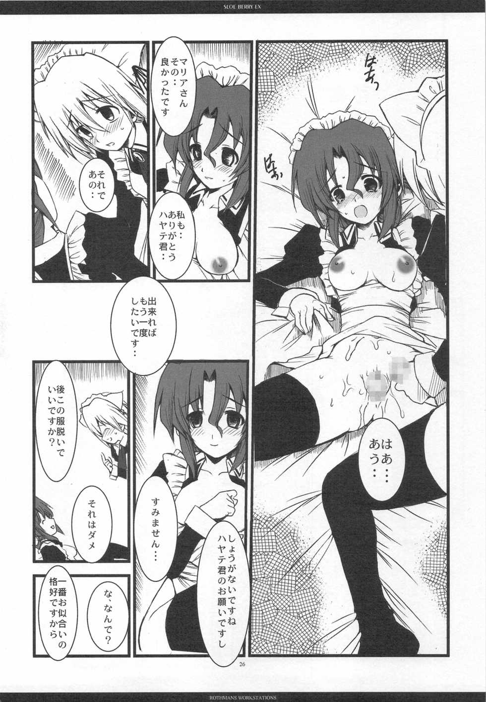 (C76) [R-WORKS (ROS)] SLOE BERRY EX (Hayate no Gotoku!) - Page 23