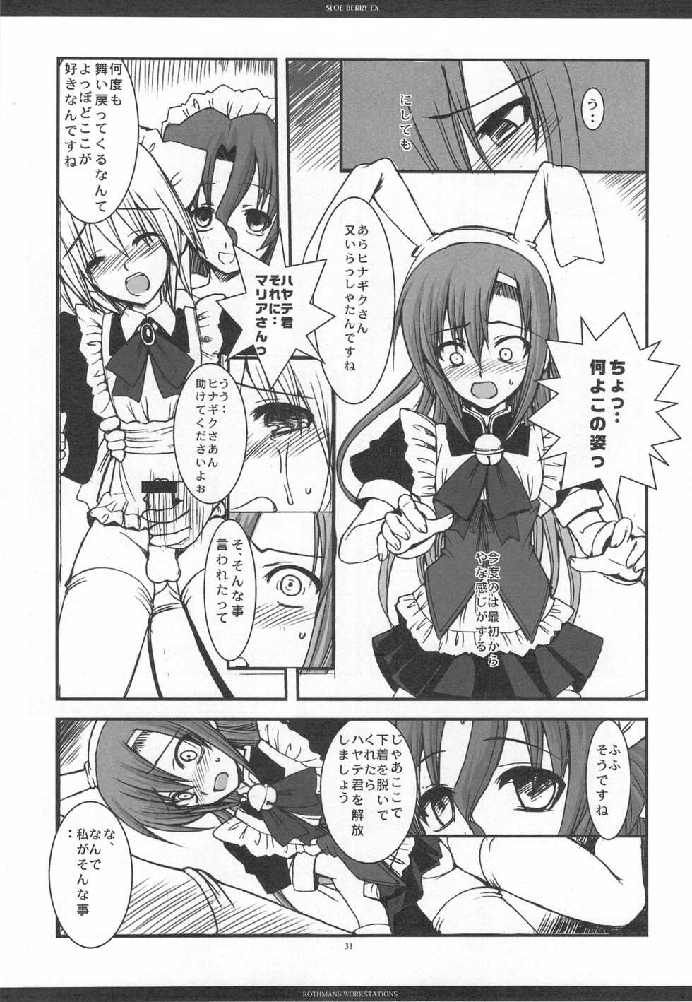 (C76) [R-WORKS (ROS)] SLOE BERRY EX (Hayate no Gotoku!) - Page 28
