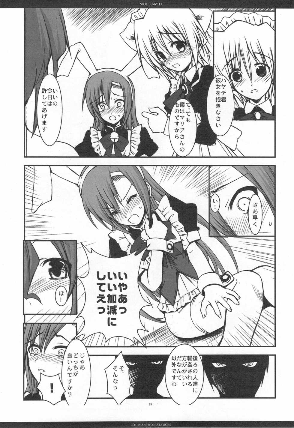 (C76) [R-WORKS (ROS)] SLOE BERRY EX (Hayate no Gotoku!) - Page 36