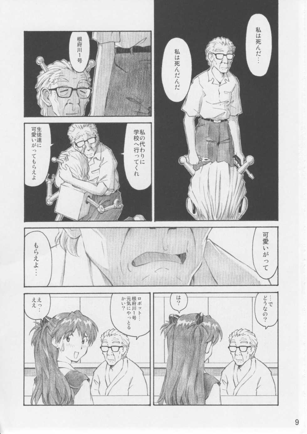 (C76) [TENGU NO TSUZURA (Kuro Tengu)] Asuka Trial 3 (Neon Genesis Evangelion) - Page 8
