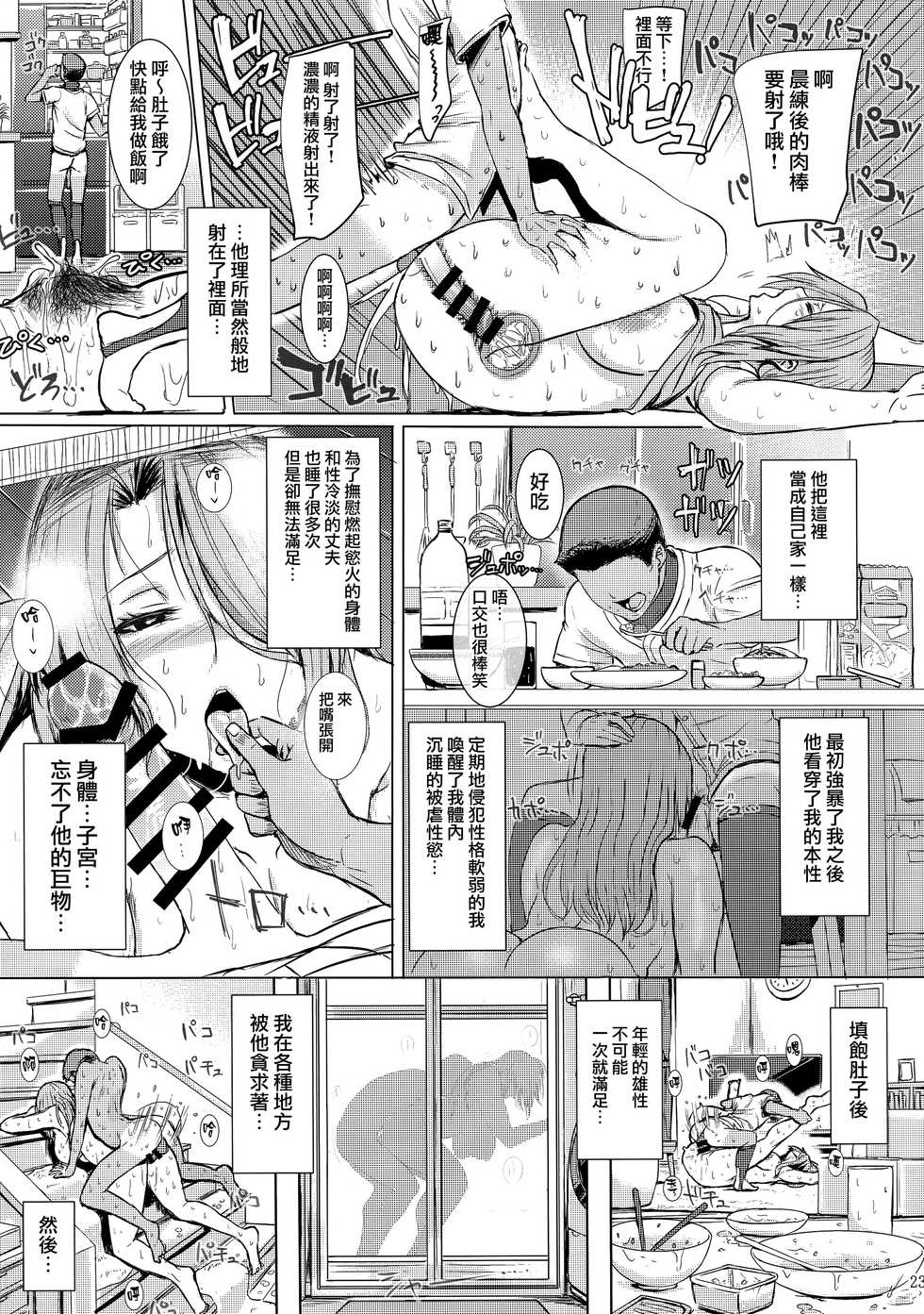 [Isocurve (Various)] Hitozuma Futei Koubi Zuroku Yuu [Chinese] [無邪気漢化組] [2019-01-27] - Page 23