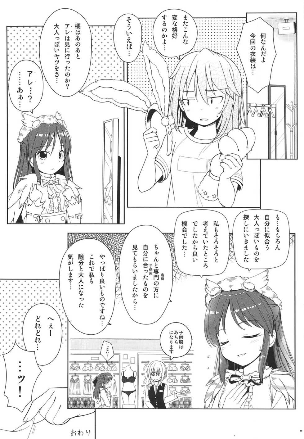 (C95) [Chocolate Pepper. (Nomura Teruya)] SHORTY x SHORTY (THE IDOLM@STER CINDERELLA GIRLS) - Page 21