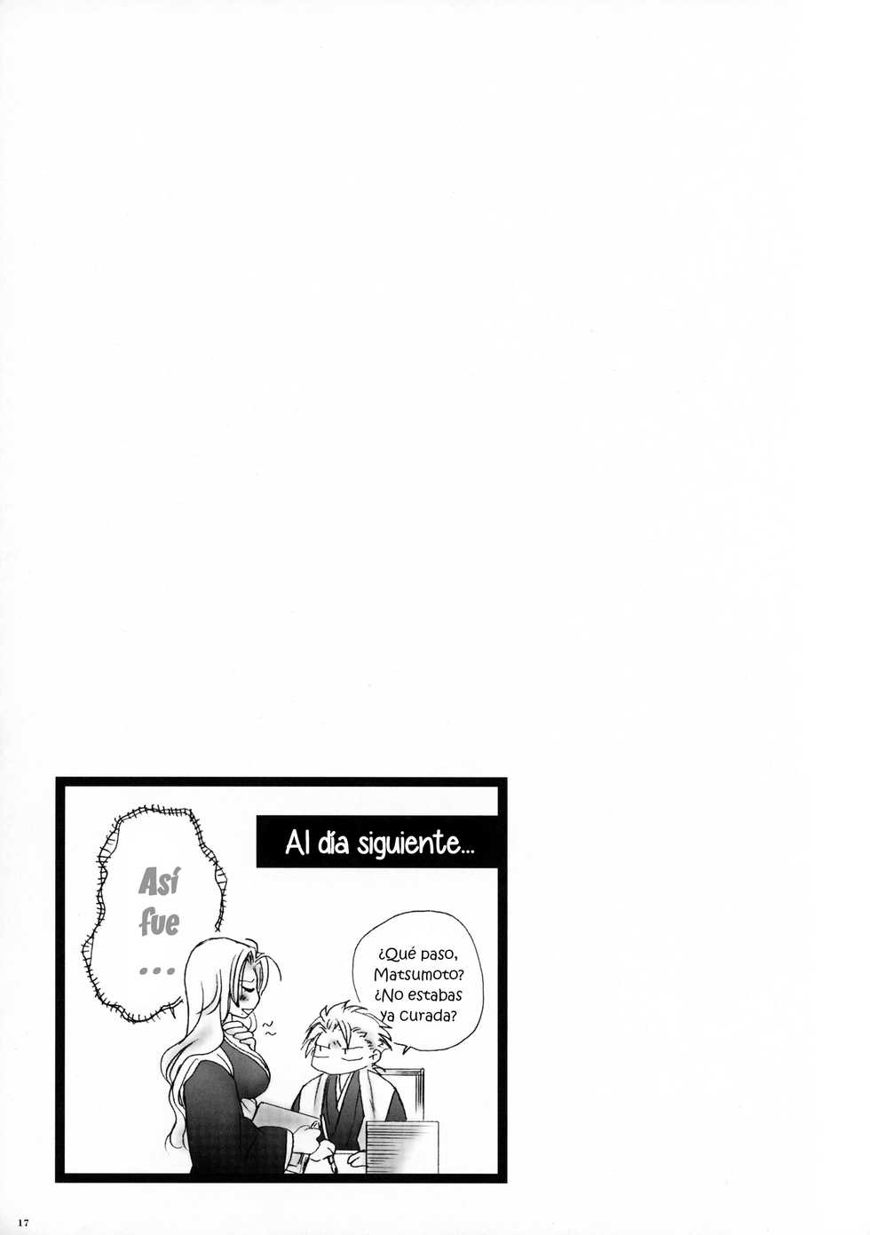 (C81) [Purincho. (Purin)] Tabete mo Eekana? (Bleach) [Spanish] [ganstatrad] - Page 18