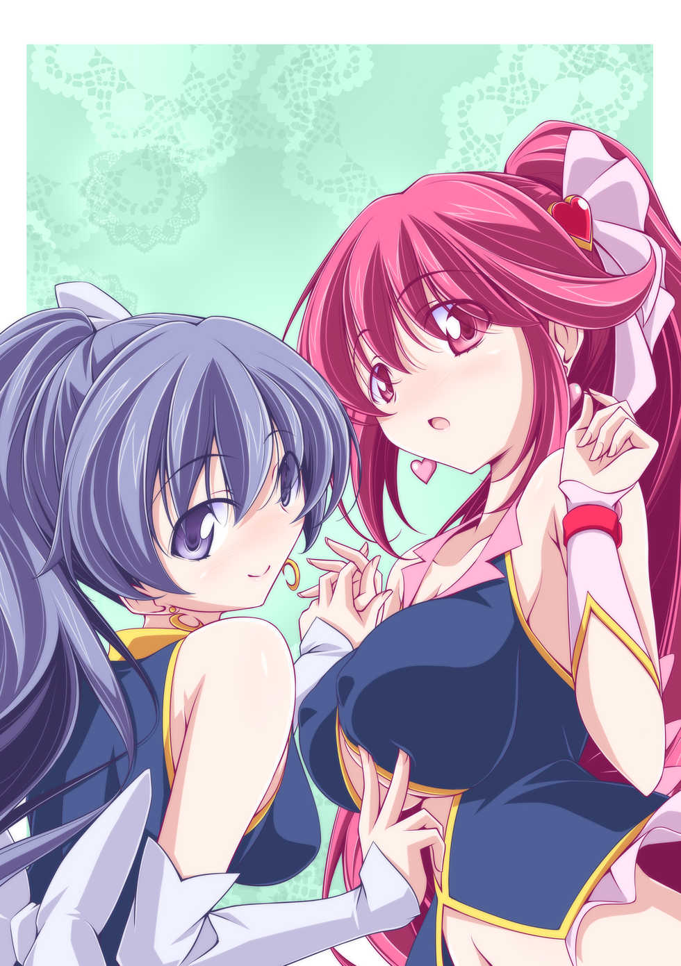 [Oremuha X (Kikuchi Tsutomu)] Lovely-san toka Tender-san toka Hoka Iroiro (HappinessCharge Precure!) - Page 2