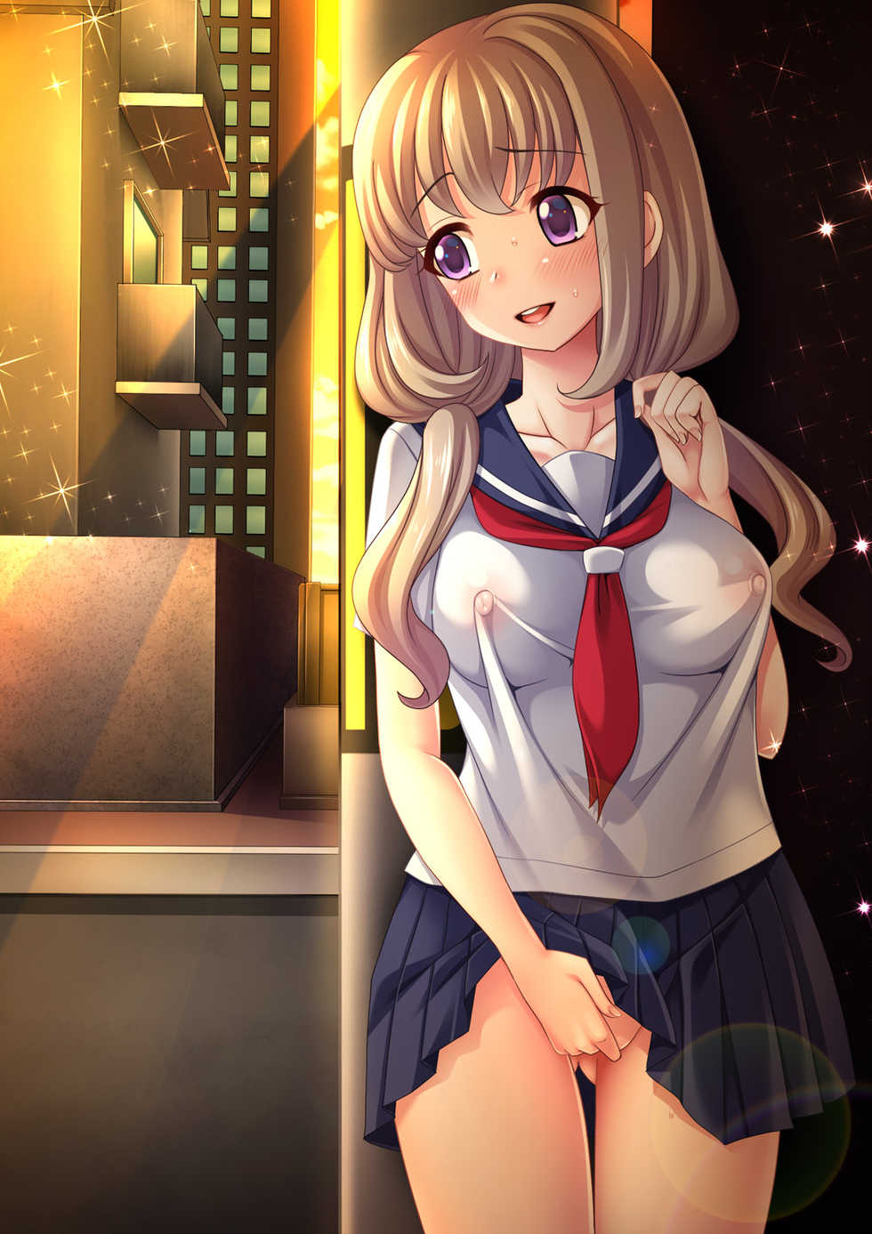 [Shoujo Idenshi] H na Shojo ga Roshutsu Shite Kimochiyoku Naru CG Shuu - Page 3