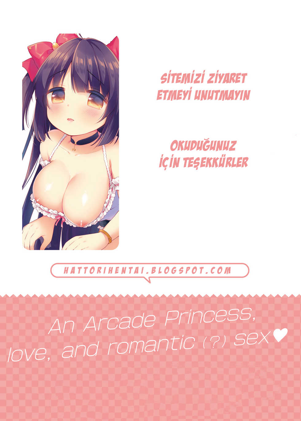 [Triangle! (Usashiro Mani)] GaCen Hime to DT Otoko no Ichaicha Kozukuri Love Sex | Arcade Princess And a Virgin Boy Who Make Out And Have Lovey-Dovey Baby-Making Sex [Turkish] [Hattori Hentai] [Decensored] [Digital] - Page 19