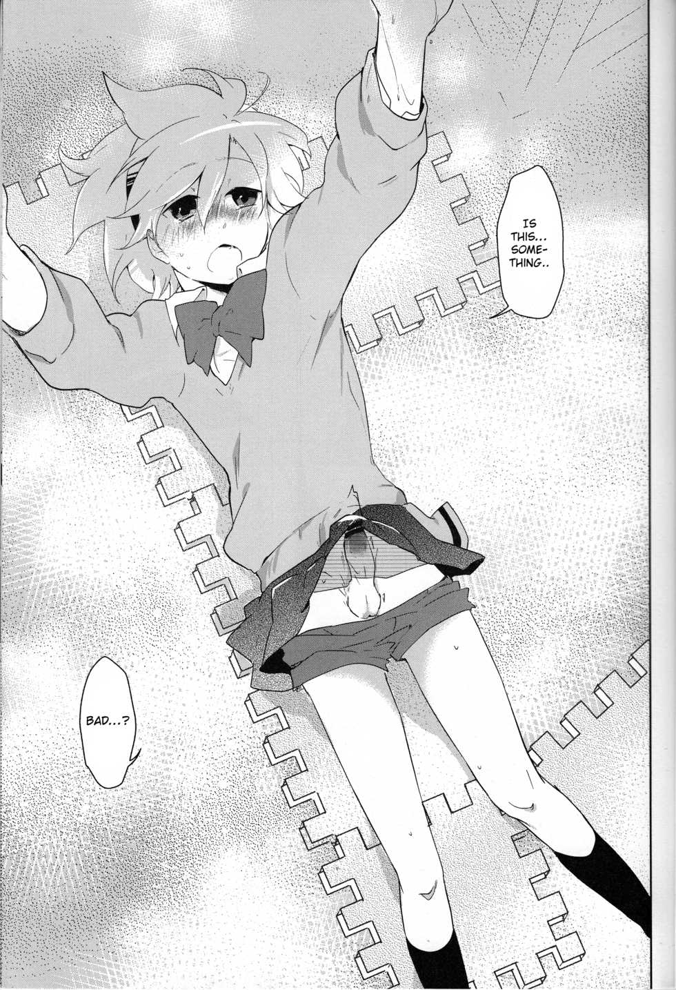 (C82) [Dakuhan (Nononono)] Aa Omae Otoko daro [Shokugo] (VOCALOID) [English] [Otokonoko Scans] - Page 14