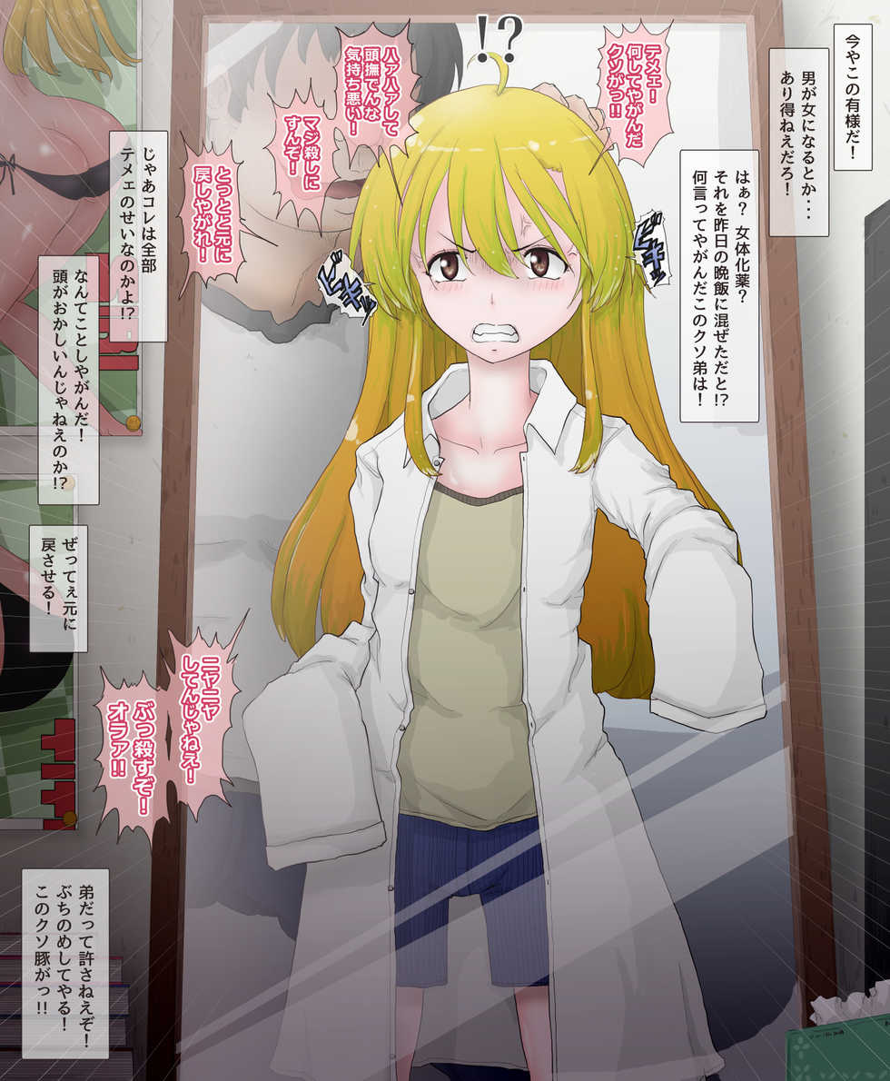 [Greg Soujou] Kyoubou na Ani o Nyotaika Shite Chinpo Choukyou de Juujun na Imouto ni - Page 4