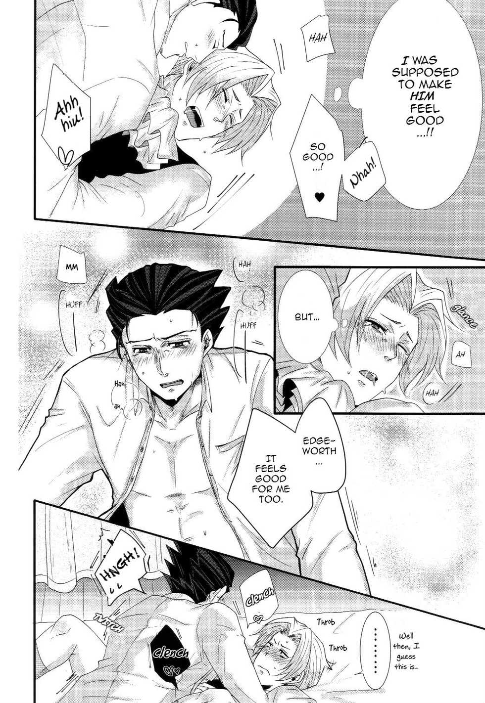 (Sabaki no Niwa 29) [Nichijou Cinema (Asahi)] Sensitive Honey (Gyakuten Saiban) [English] {yellowmoth} - Page 30