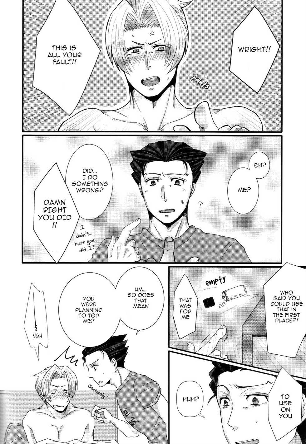 (Sabaki no Niwa 29) [Nichijou Cinema (Asahi)] Sensitive Honey (Gyakuten Saiban) [English] {yellowmoth} - Page 34