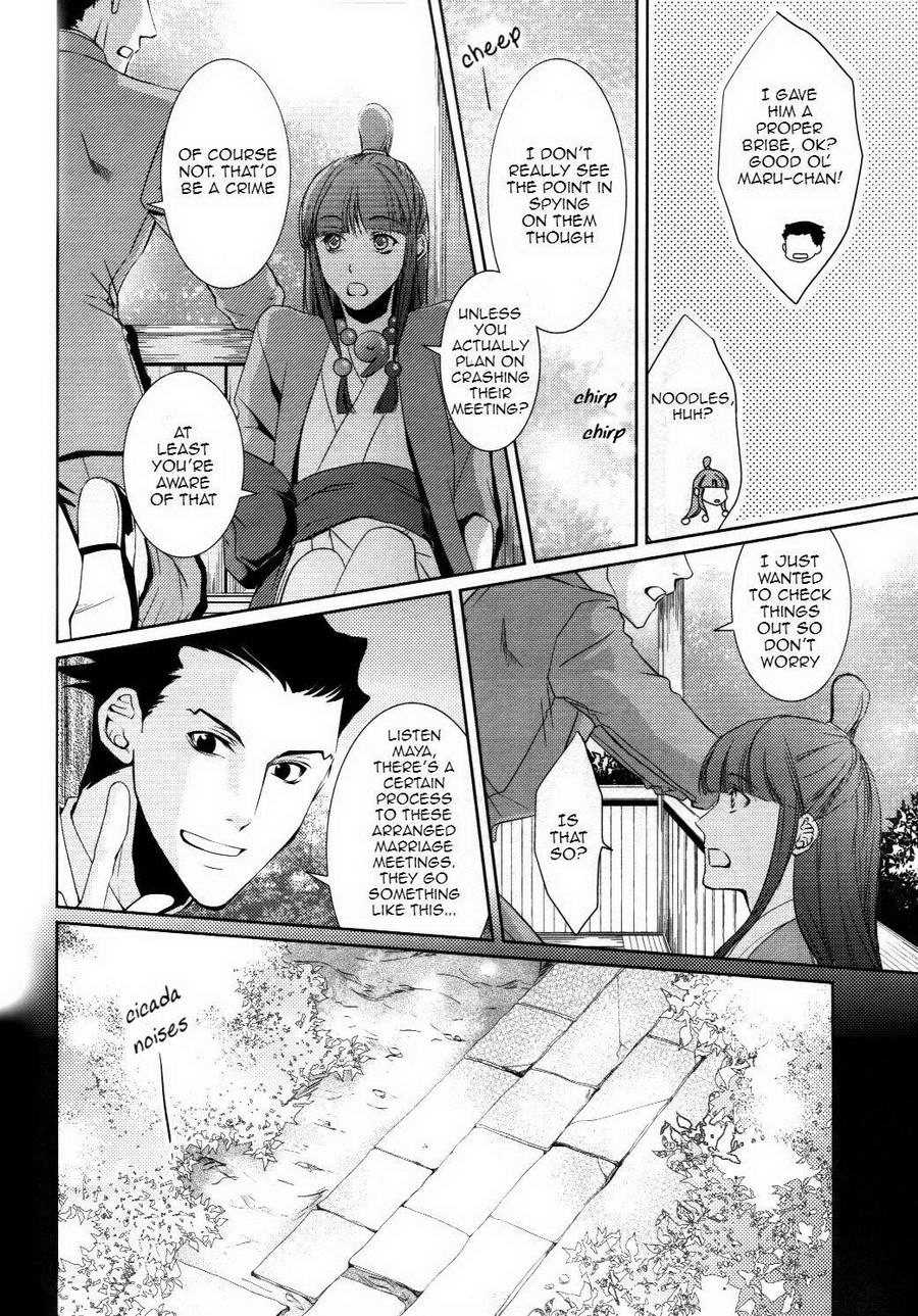 (SUPER22) [Byakuya (Yukari)] Honjitsu wa Ohigara mo Yoku. (Ace Attorney) [English] - Page 10