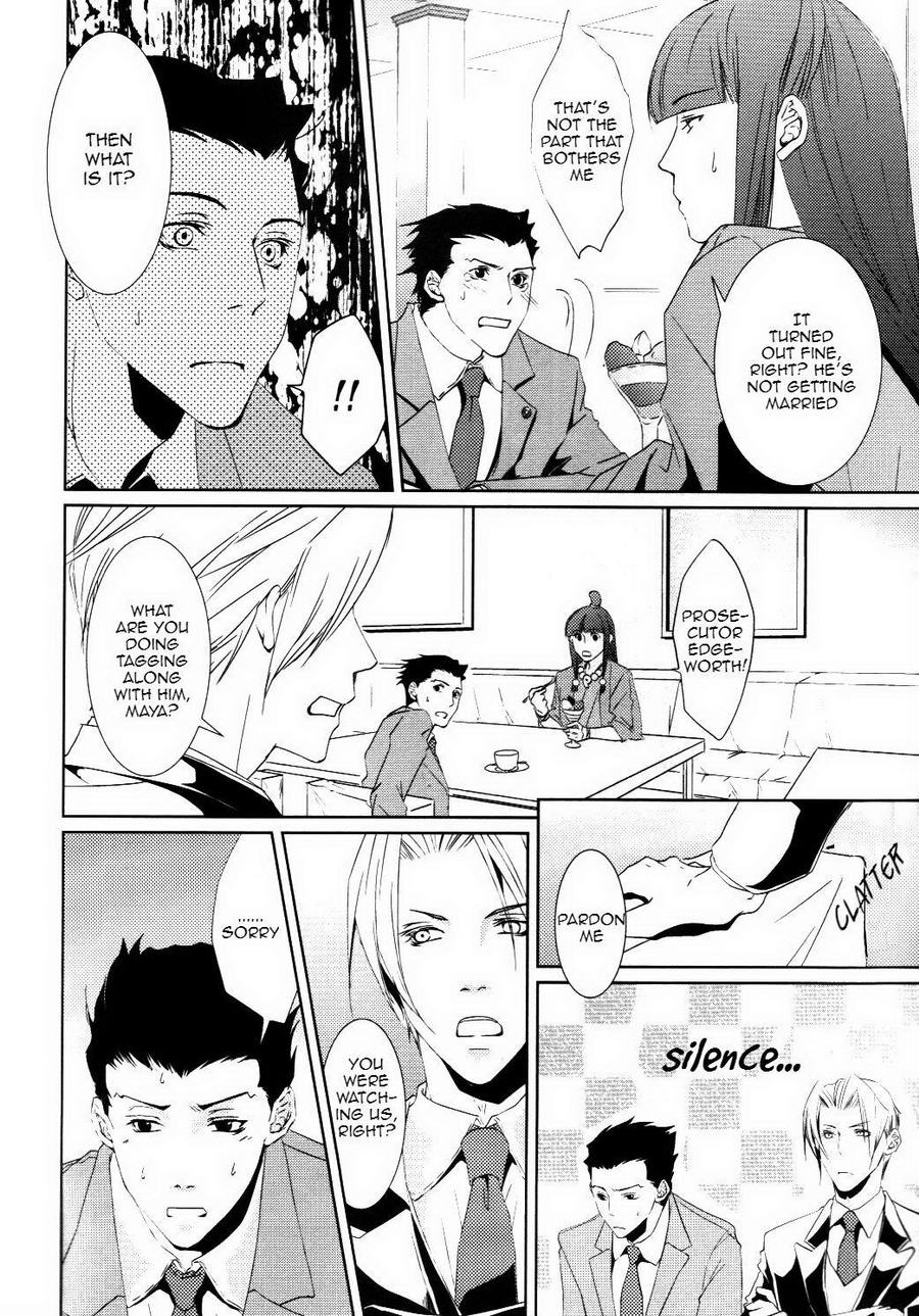 (SUPER22) [Byakuya (Yukari)] Honjitsu wa Ohigara mo Yoku. (Ace Attorney) [English] - Page 16