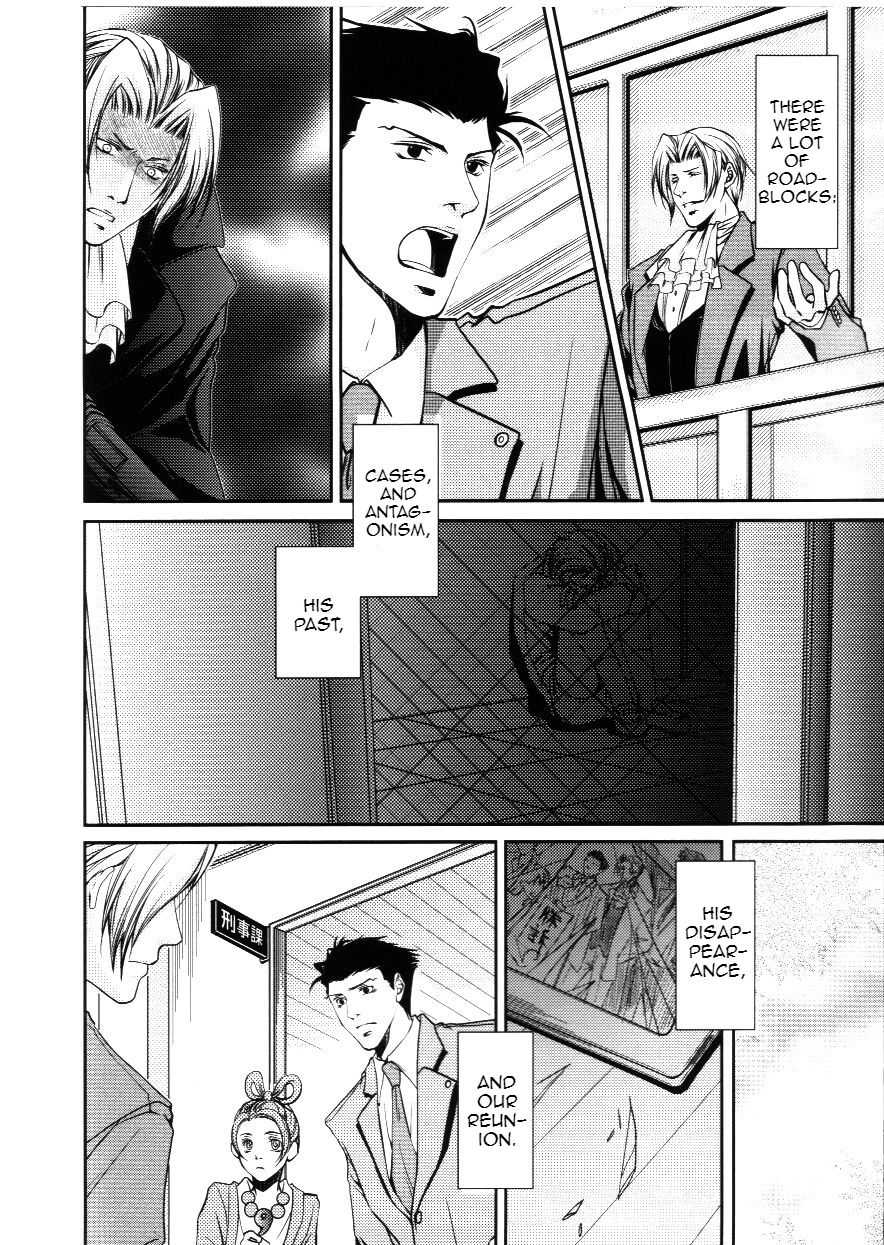 (Sabaki no Niwa 24) [Byakuya (Yukari)] Shiro [Byakuya Sairokushuu] (Ace Attorney) [English] - Page 4