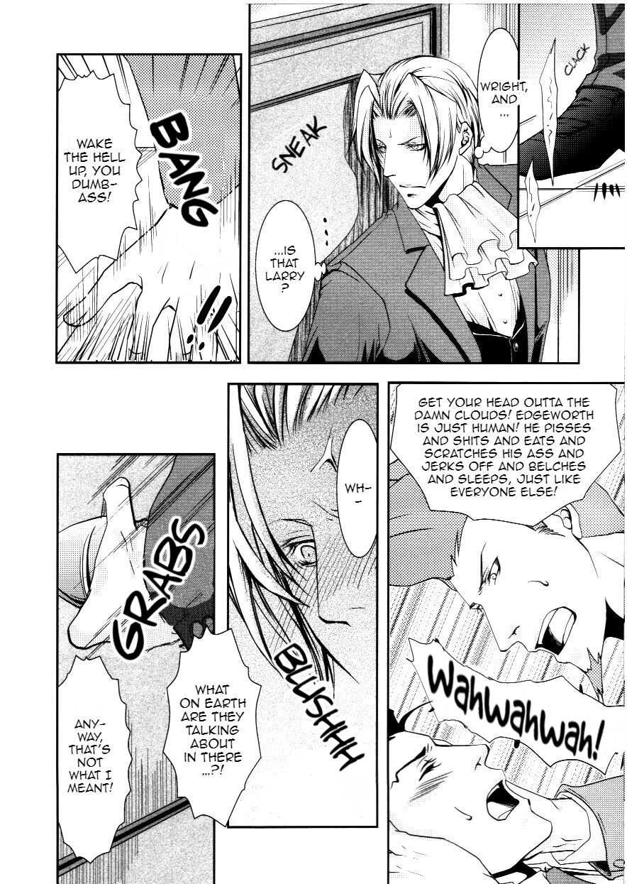 (Sabaki no Niwa 24) [Byakuya (Yukari)] Shiro [Byakuya Sairokushuu] (Ace Attorney) [English] - Page 14