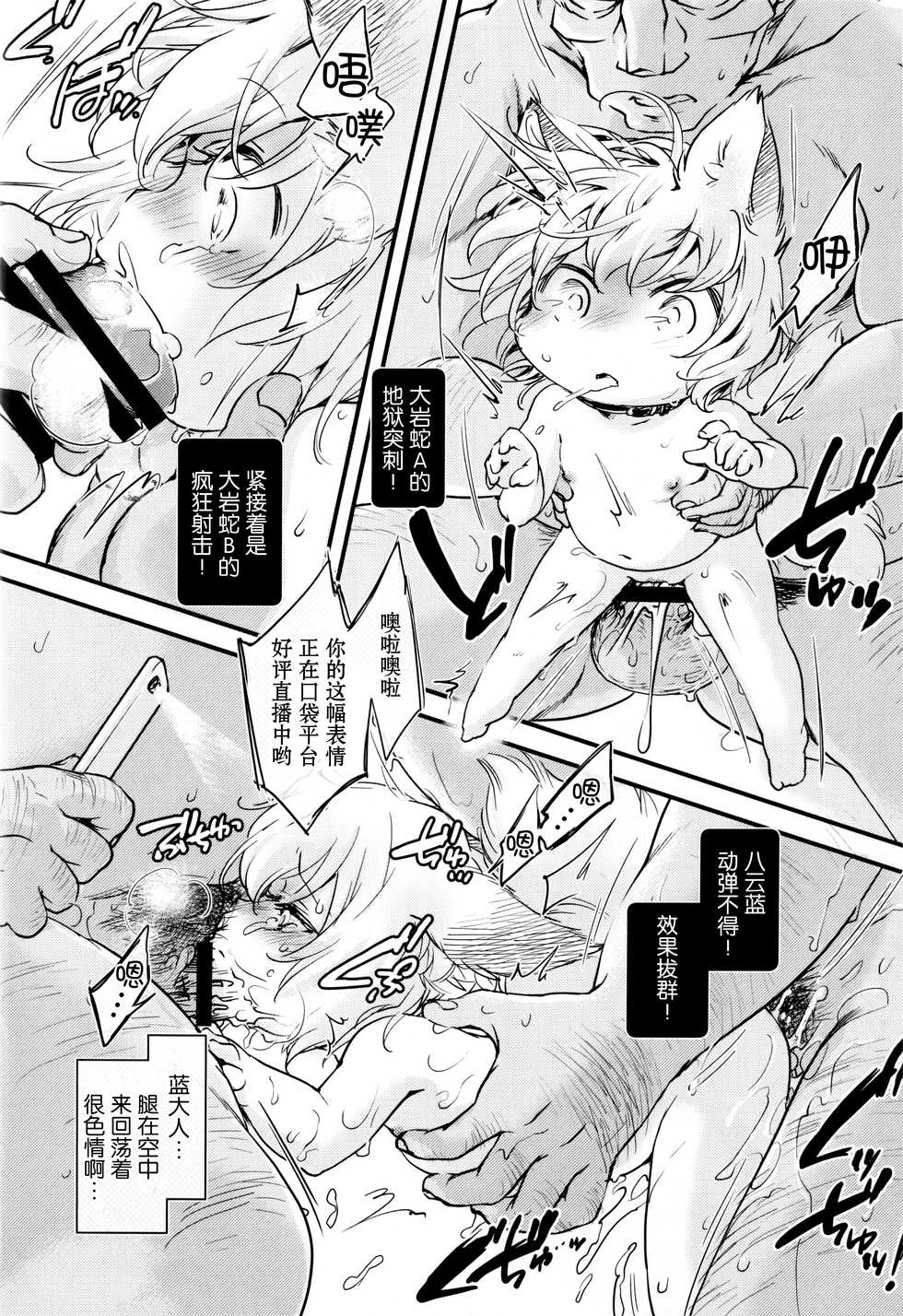 (C95) [Hinaprin (Ikuta Takanon)] Mofut Monster Let's GO! Ran-shama (Touhou Project) [Chinese] [脸肿汉化组] - Page 12