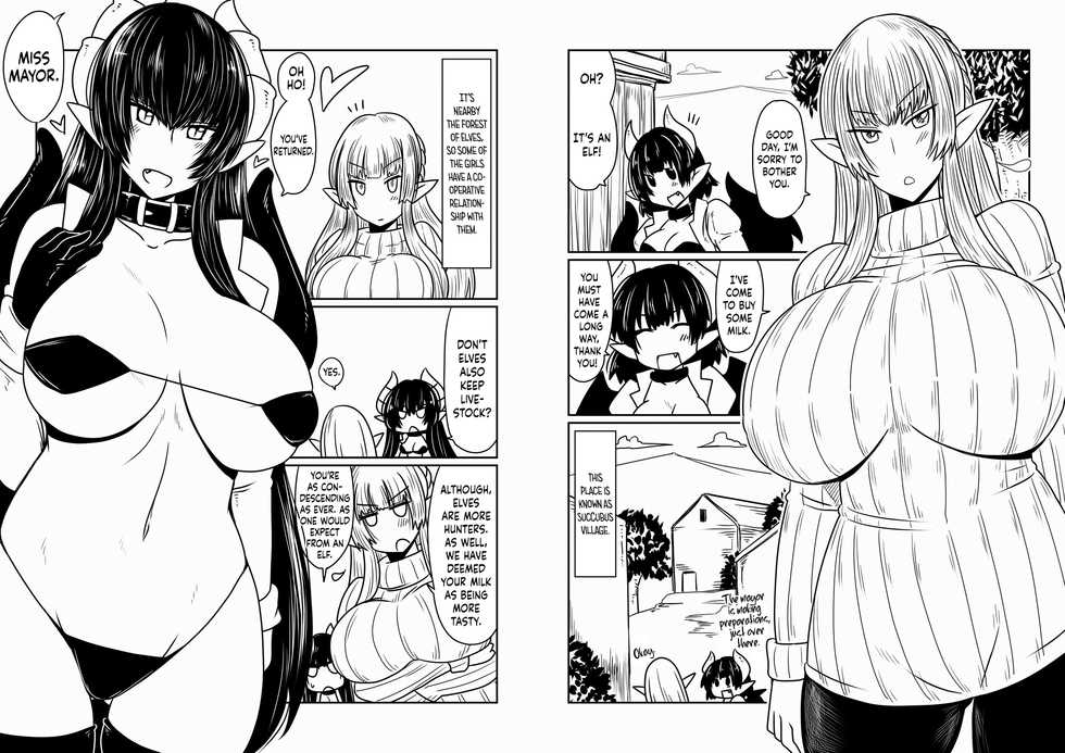 [Hroz] Elf-san to Succubus-san. | An Elf And A Succubus. [English] {Erelzen} [Digital] - Page 2