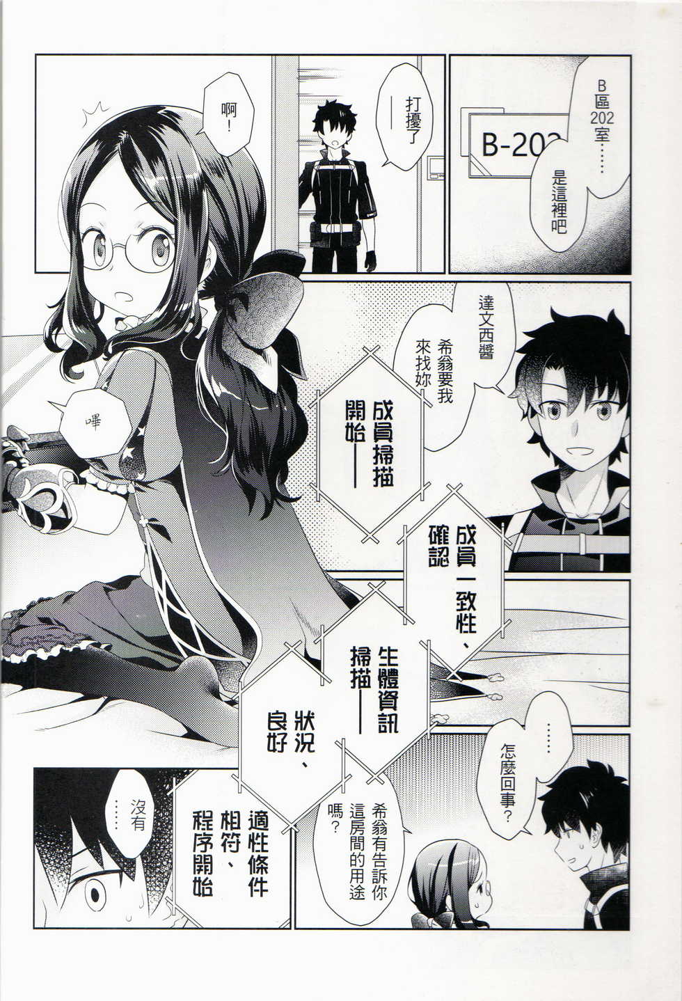 (CWT51) [O-Penguin (Ramen-Penguin)] Can't leave the room before XXX (Fate/Grand Order) [Chinese] - Page 3