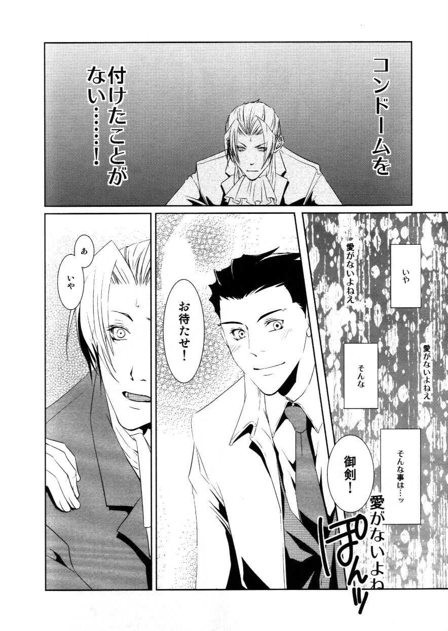 (C83) [Byakuya (En)] Aiganakuchane! (Gyakuten Saiban) [Incomplete] - Page 5