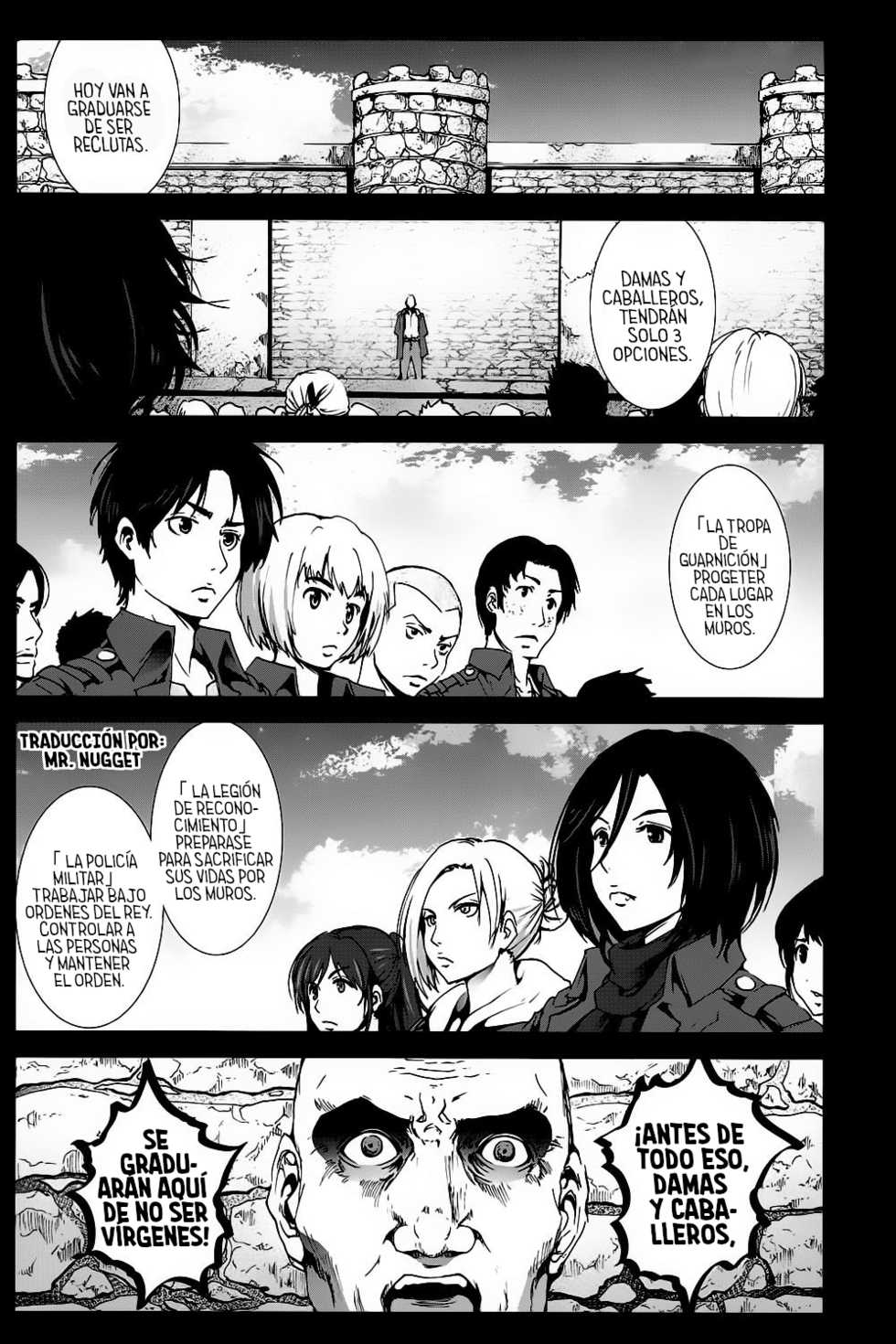 (SC60) [Mokusei Zaijuu (Mokusei Zaijuu)] Shingeki no Kyokon ~Zenpen~ (Shingeki no Kyojin) [Spanish] [Mr. Nugget] - Page 2