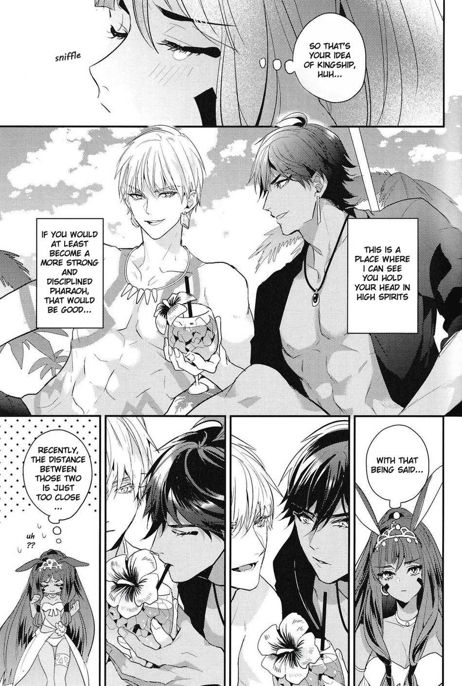 (SPARK12) [Sakagura (Hitsuji)] Kotabi no Butai wa Umi Nareba!! | Because This Time the Stage is the Sea!! (Fate/Grand Order) [English] - Page 4