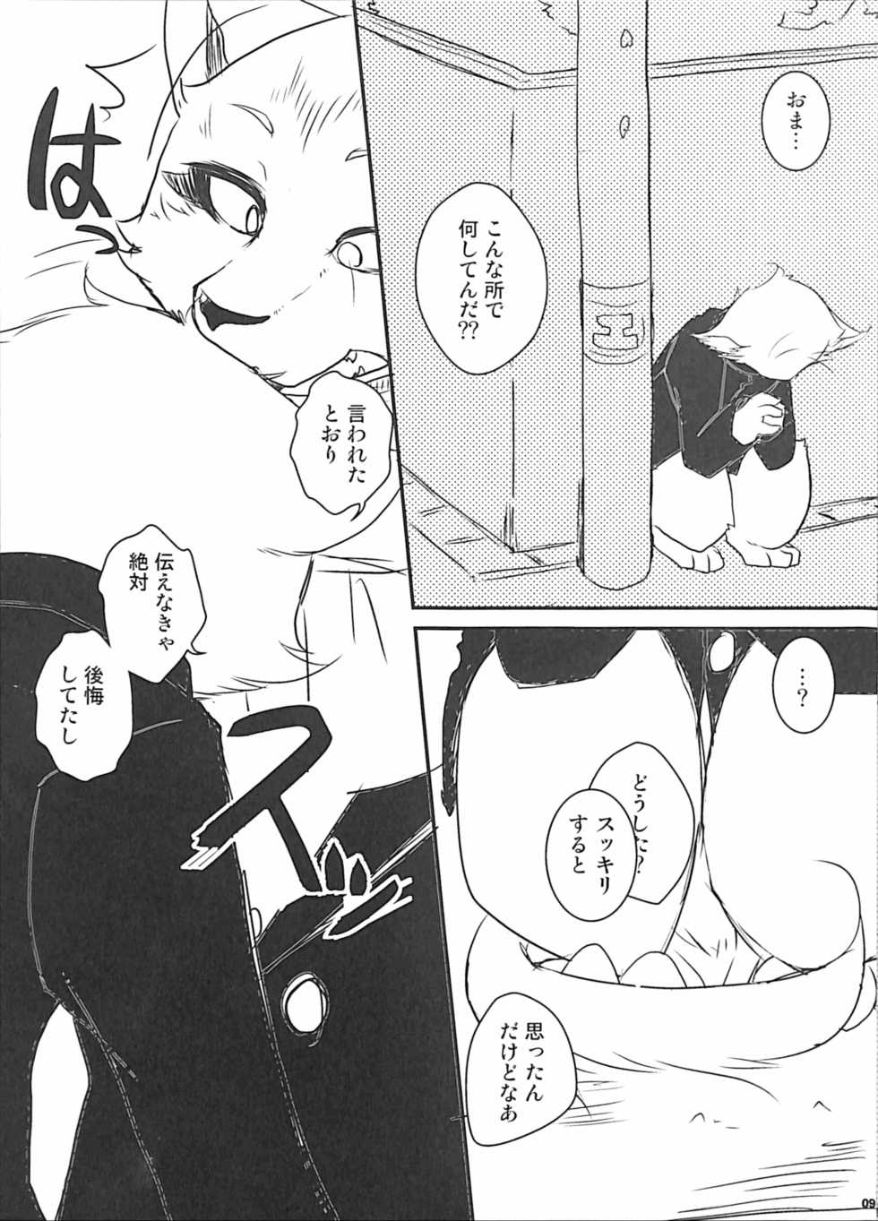 (Kemoket 6) [Anchabi (Bullion, Yamitori)] Ore no BL Hon ga Konna ni Usui Wake ga Nai 3 - Page 8