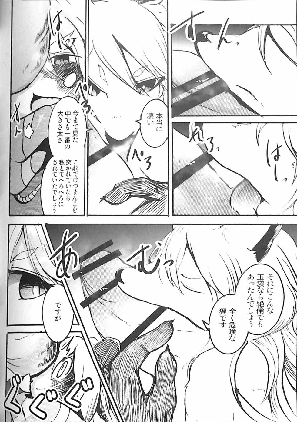 (Kemoket 7) [Noppera Koubou (Mujina)] Inokori Tanuki no Kawazanyo - Page 26