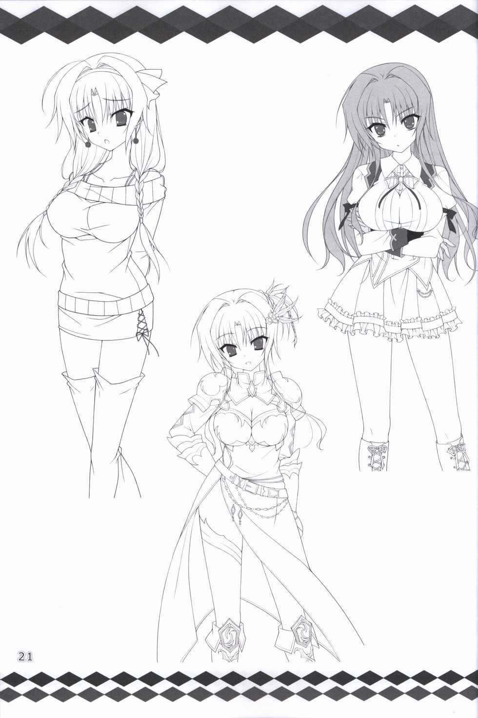 [SAGA PLANETS] Kiniro Loveriche Visualworks GOLDEN WINTER BOOK (Kin-iro Loveriche) - Page 20