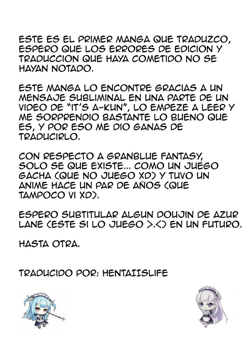(C91) [Labomagi! (Takeda Aranobu)] Vira ga Anal SEX ni Kodawaru Wake | Vira insists on ANAL sex (Granblue Fantasy) [Spanish] [Hentaiislife] - Page 32