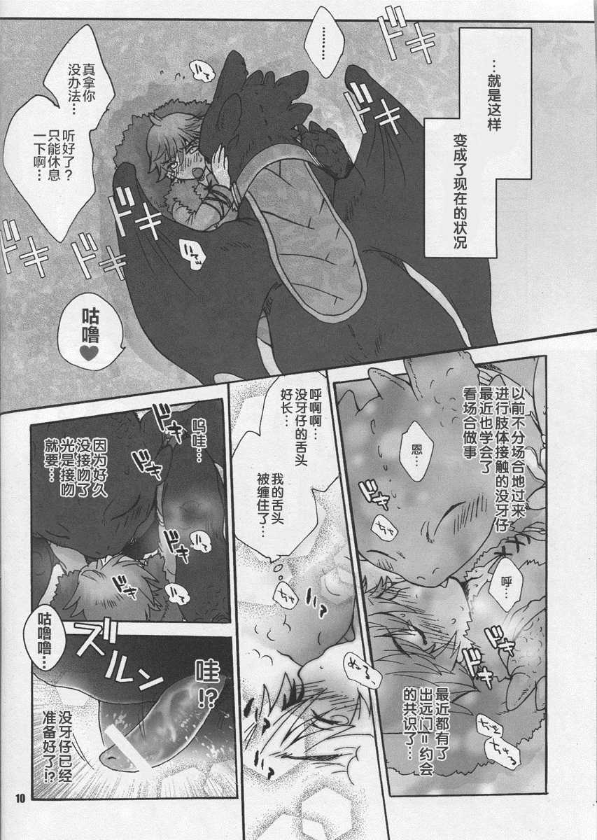(C79) [Kon'na Tokoro no Kin'niku made Kitaeru nante... (Sugoi Kin'niku)] BEST PARTNER3 (How to Train Your Dragon) [Chinese] [逃亡者x新桥月白日语社汉化] - Page 11