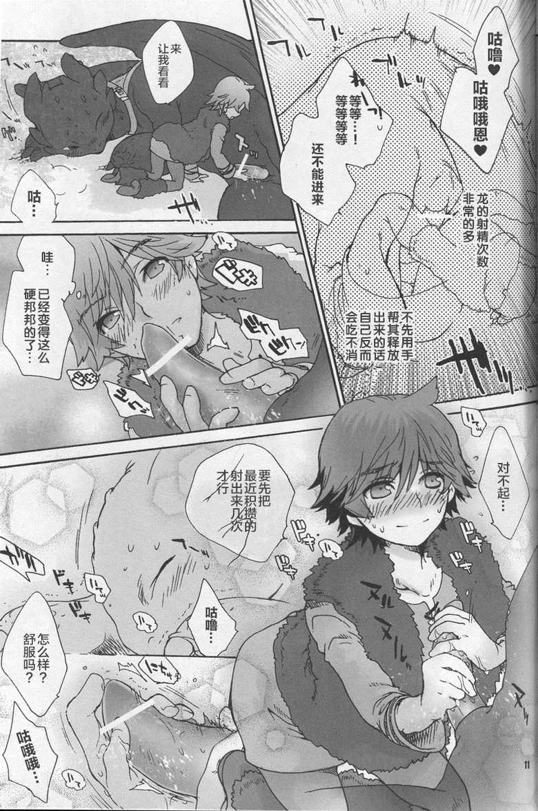 (C79) [Kon'na Tokoro no Kin'niku made Kitaeru nante... (Sugoi Kin'niku)] BEST PARTNER3 (How to Train Your Dragon) [Chinese] [逃亡者x新桥月白日语社汉化] - Page 12