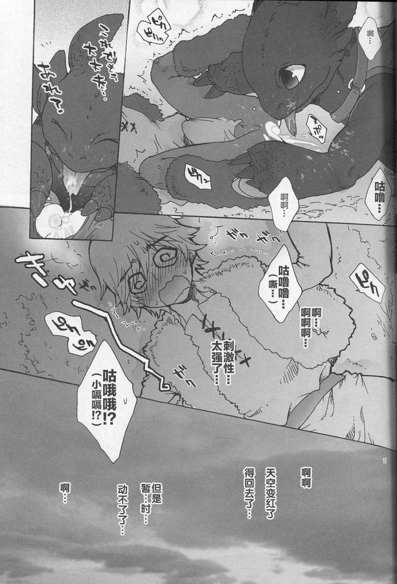 (C79) [Kon'na Tokoro no Kin'niku made Kitaeru nante... (Sugoi Kin'niku)] BEST PARTNER3 (How to Train Your Dragon) [Chinese] [逃亡者x新桥月白日语社汉化] - Page 18