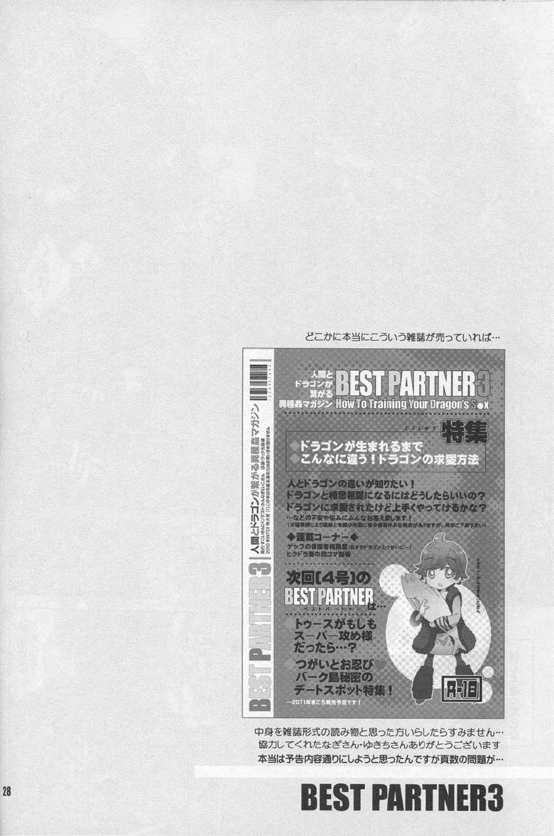 (C79) [Kon'na Tokoro no Kin'niku made Kitaeru nante... (Sugoi Kin'niku)] BEST PARTNER3 (How to Train Your Dragon) [Chinese] [逃亡者x新桥月白日语社汉化] - Page 29