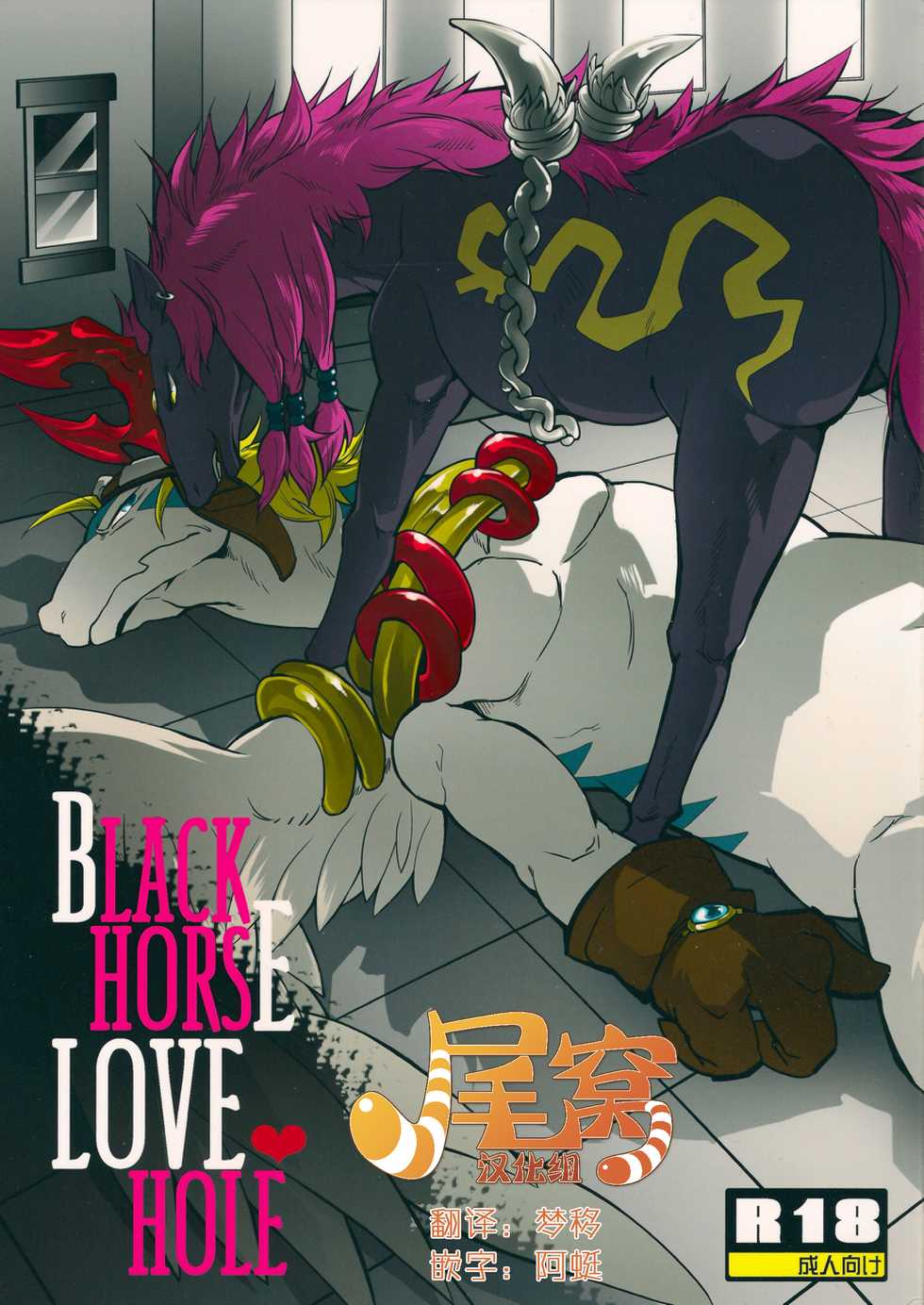 (C80) [Kimidori (Various)] Black Horse Love Hole (Legendz: Tale of the Dragon Kings) [Chinese] [尾窝汉化组] - Page 1