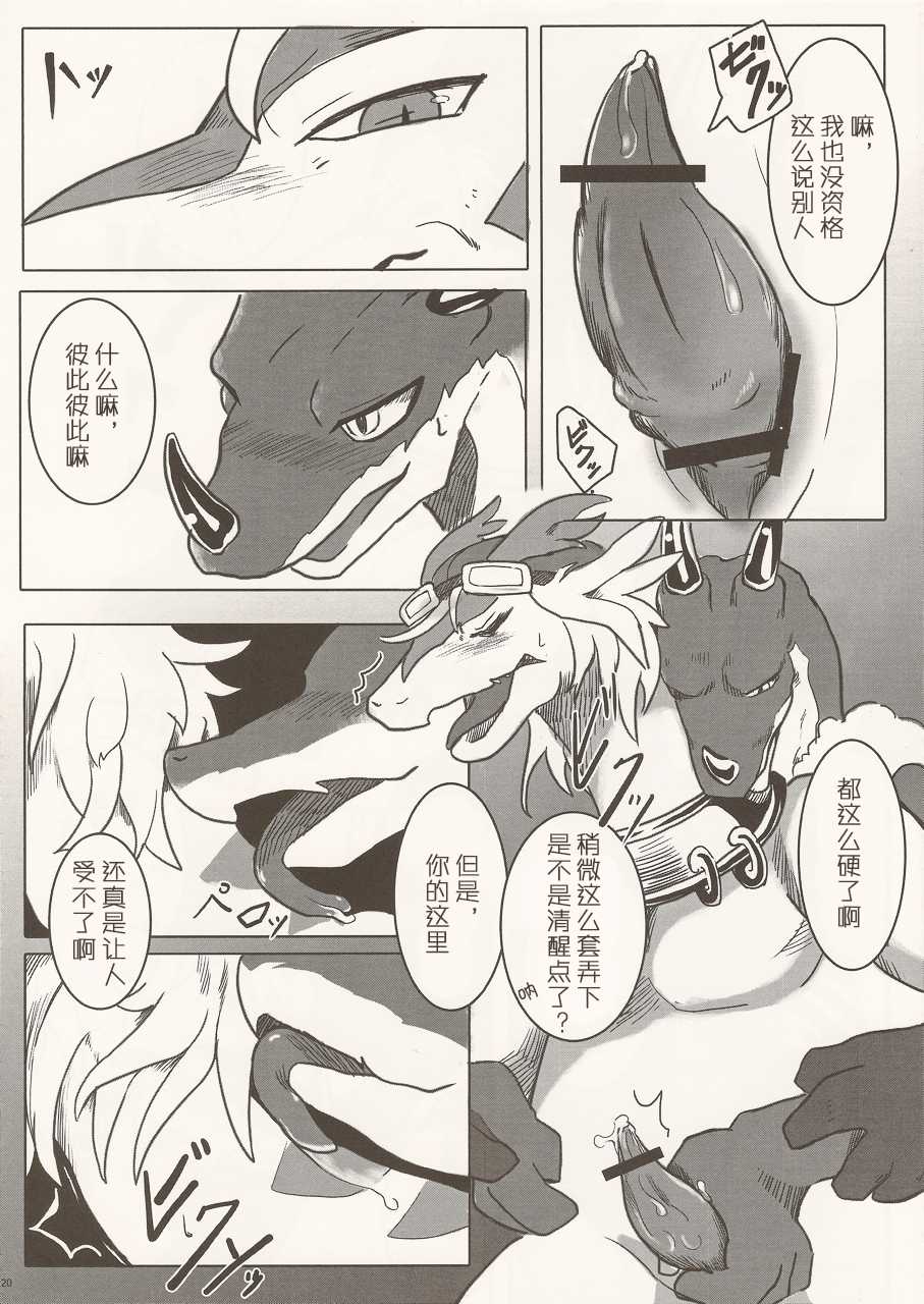 (C80) [Kimidori (Various)] Black Horse Love Hole (Legendz: Tale of the Dragon Kings) [Chinese] [尾窝汉化组] - Page 19