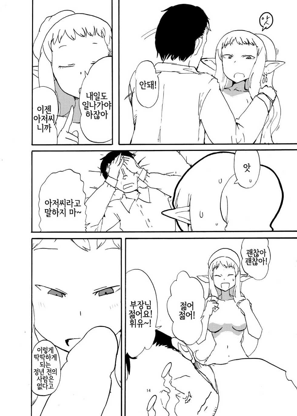 [Setouchi Pharm (Setouchi)] Elf to Kekkon suru to Kou Naru | 엘프랑 결혼하면 이렇게된다 [Korean] [LWND] [Digital] - Page 13