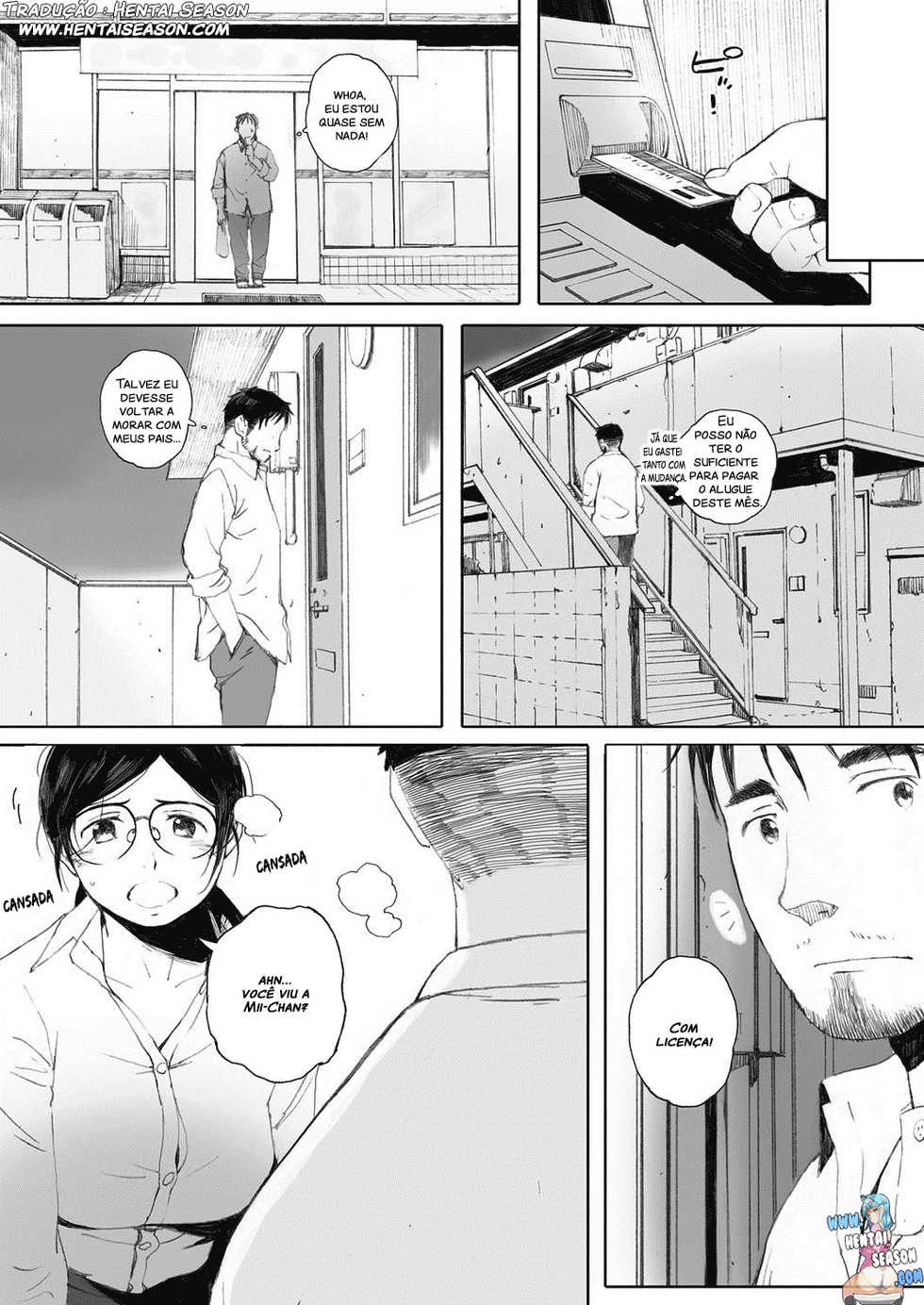 [Arai Kei] Otonari-san wa Koi Wazurai | Neighbors' love trouble (COMIC HOTMiLK Koime Vol. 1) [Portuguese-BR] [digital] - Page 5