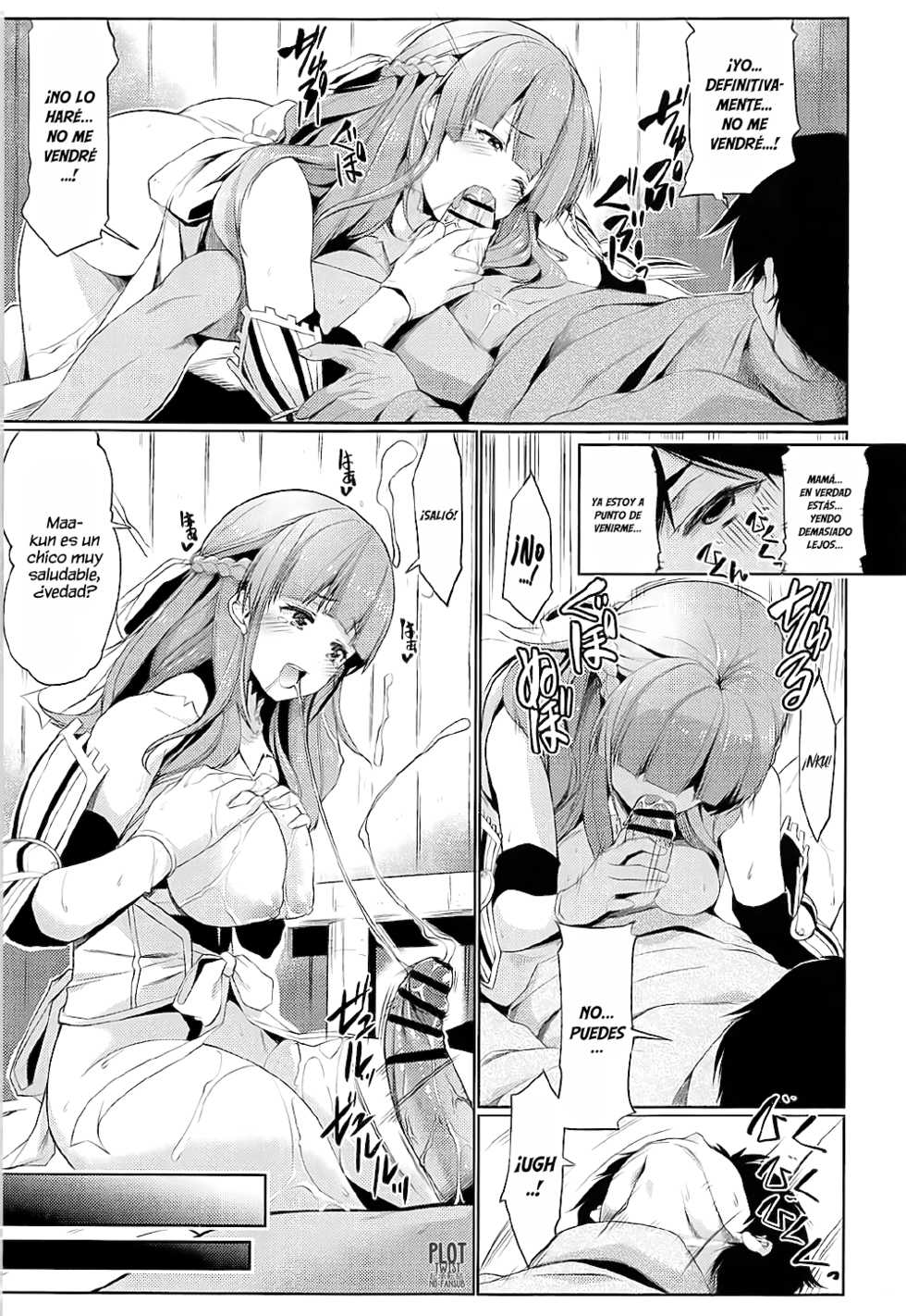 (COMIC1☆12) [Z-TABUKURONEKO HOUSE (Gyonikun)] Tsuma Kyou Ikisatsu! Mamako-san!! (Tsuujou Kougeki ga Zentai Kougeki de Ni-kai Kougeki no Okaa-san wa Suki desu ka?) [Español] [Plot Twist No Fansub] - Page 8