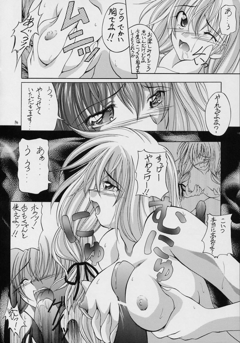 (C69) [RED RIBBON REVENGER (Makoushi)] Valhalla ~ Dainishou~ Fuyu no Arashi (Spiral) - Page 13