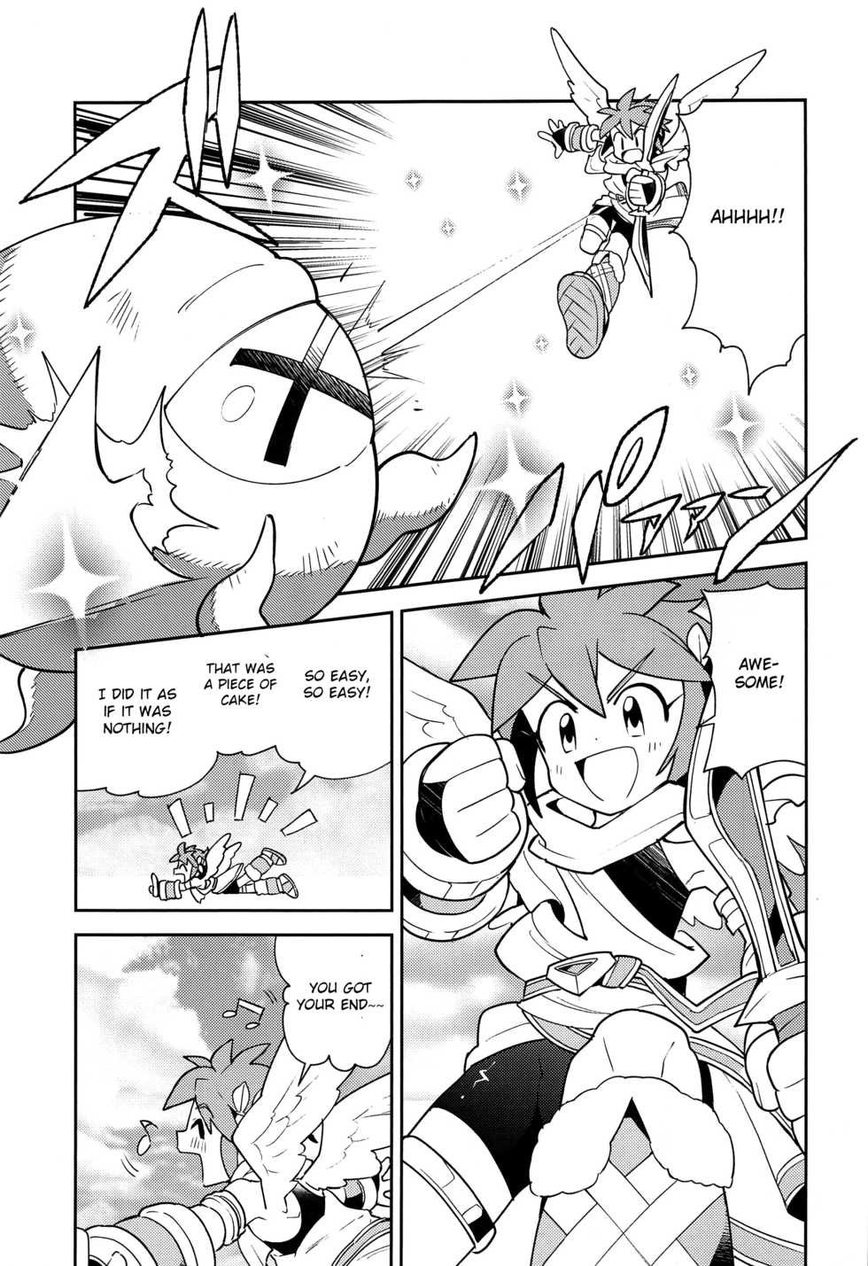 (ShotaFes 3) [Pometeor (Enotou)] Shinyakuseisho (Kid Icarus: Uprising) [English] [Otokonoko Scans] - Page 6