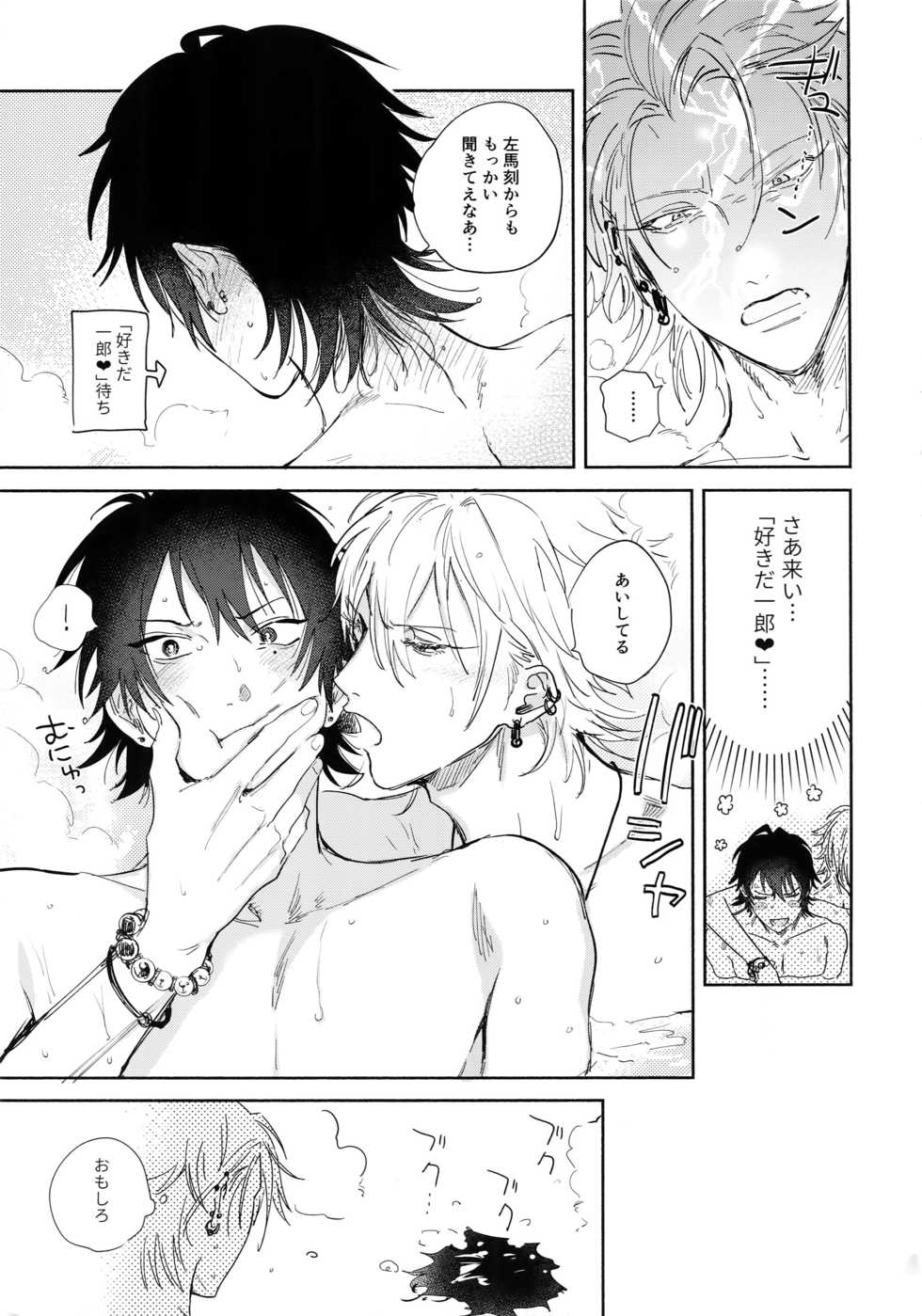 (Crazy Lyric Battle 2) [mesuchanghonpo (onna)] Sukitte iu Made Yurusanee!! (Hypnosis Mic) - Page 36