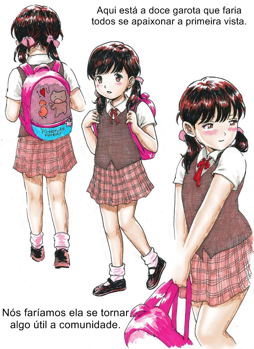 Penyiksaan Terhadap Gadis Kecil: Sebuah Kenikmatan [Portuguese-BR] - Page 1