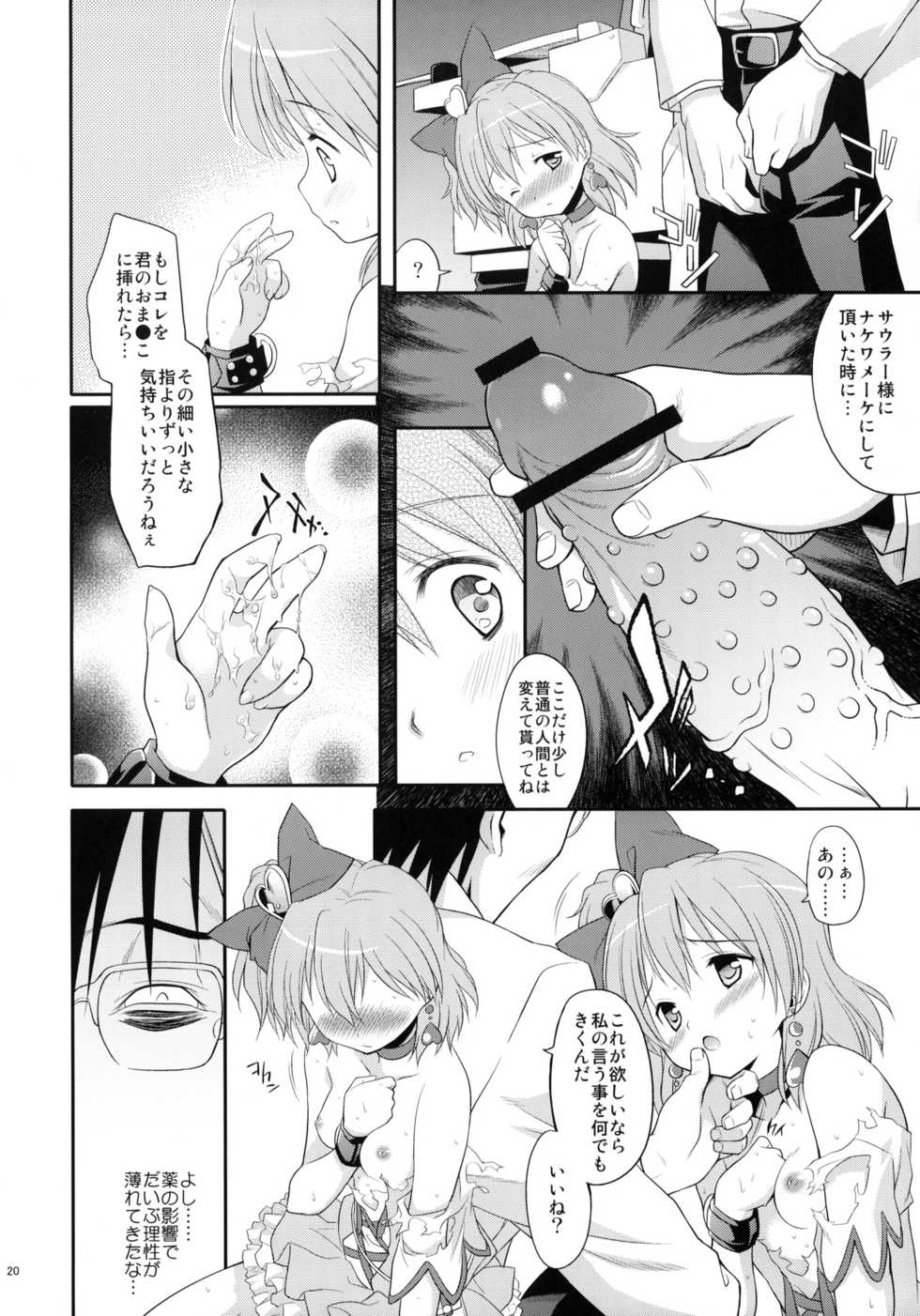 (C76) [Houenken (Inase Shinya)] prayer pain (Fresh Precure) - Page 19