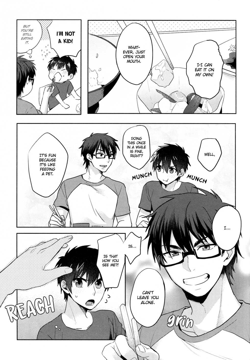 (Heartmeet Southpaw 4) [Dig Dug (kurocastle)] Omegaverse - Kimi ga Nozomanai Sekai (Daiya no Ace) [English] [Diamond Dew Scans] - Page 9